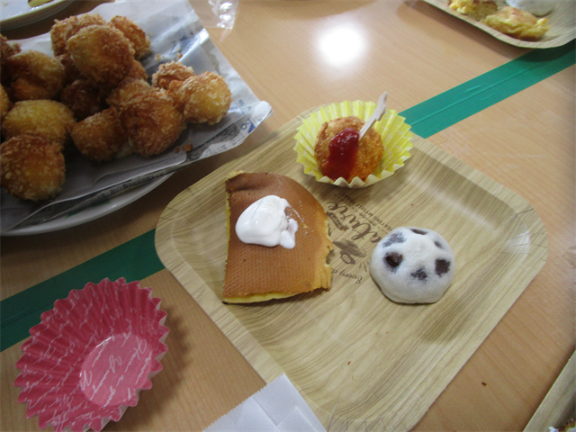 チーズハットク作り