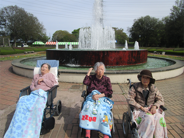 植物園にドライブ
