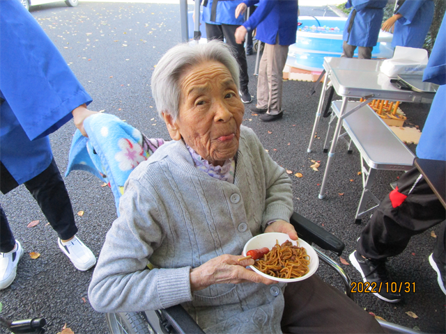 秋祭り行う