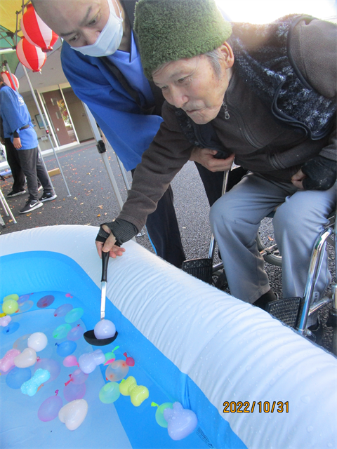 秋祭り行う