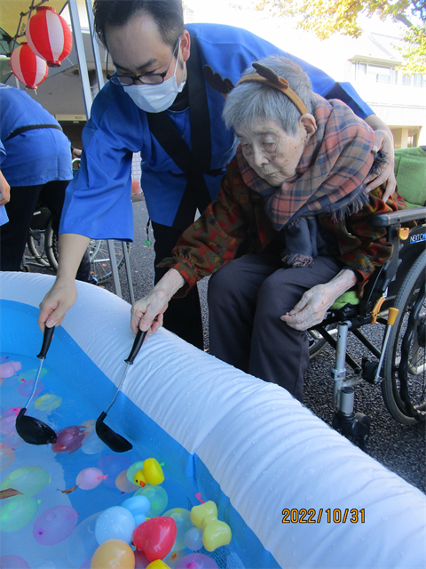 秋祭り行う