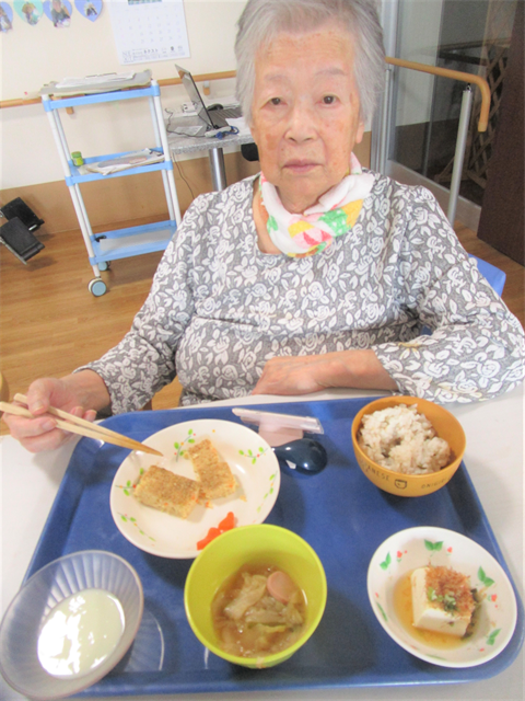 お昼の様子