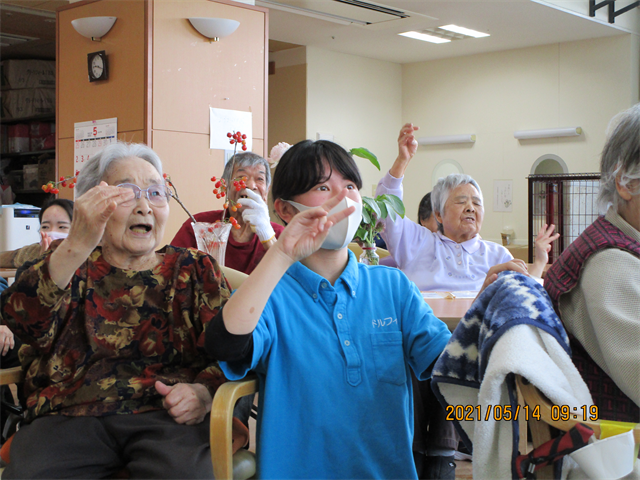 毎朝の元気な体操