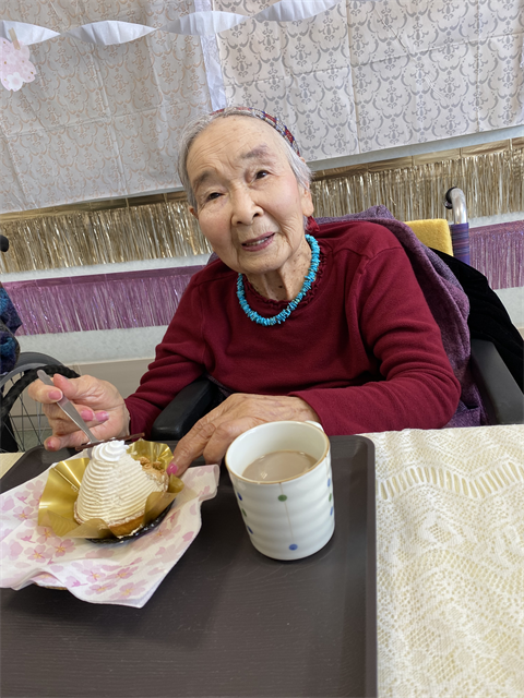 3月の誕生日をお祝い