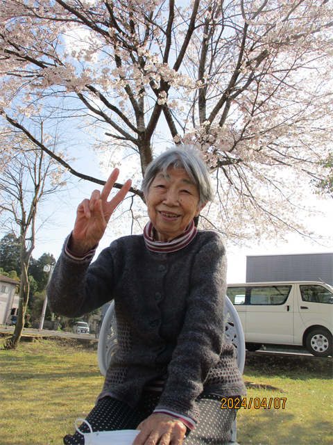 桜が咲きました