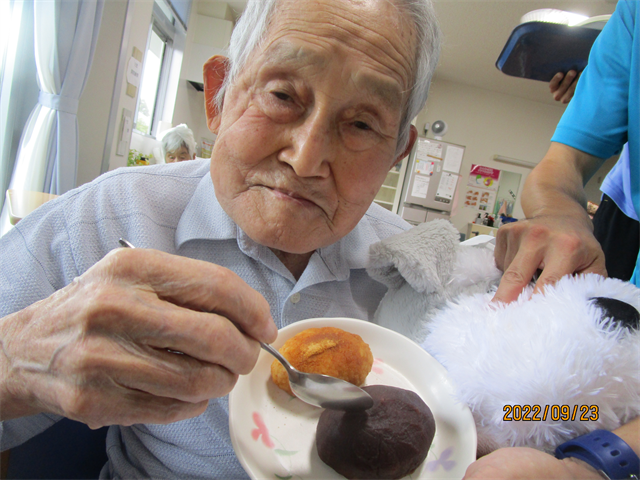 お彼岸のおはぎ