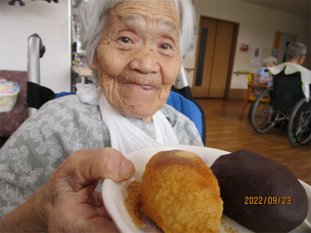 お彼岸のおはぎ