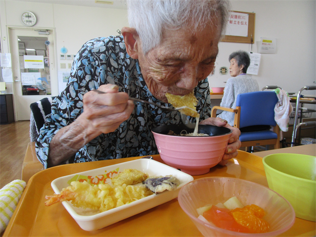 七夕そうめん食べました