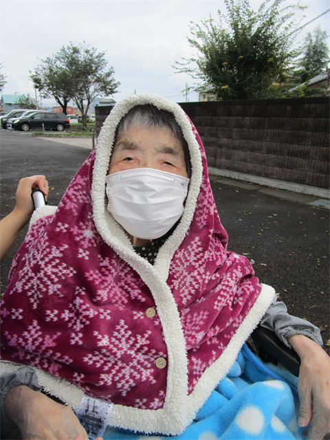外気浴行いました