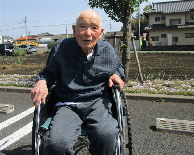 散歩に行きました