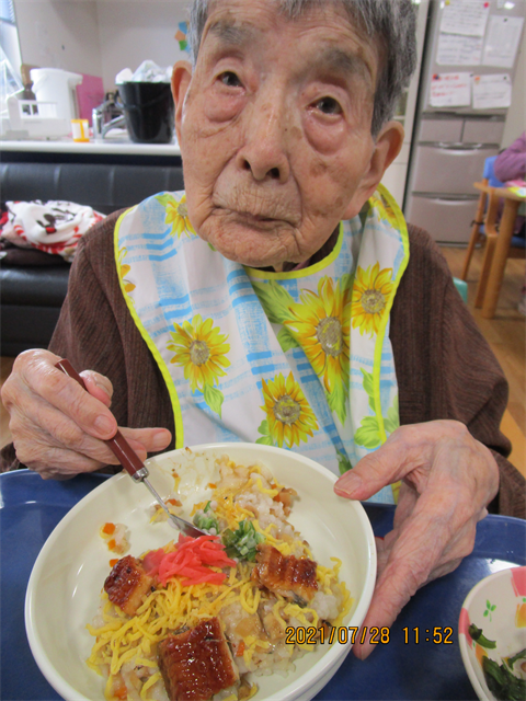 うなぎを食べました