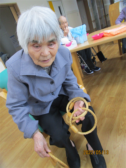 レクレーションやリハビリの様子