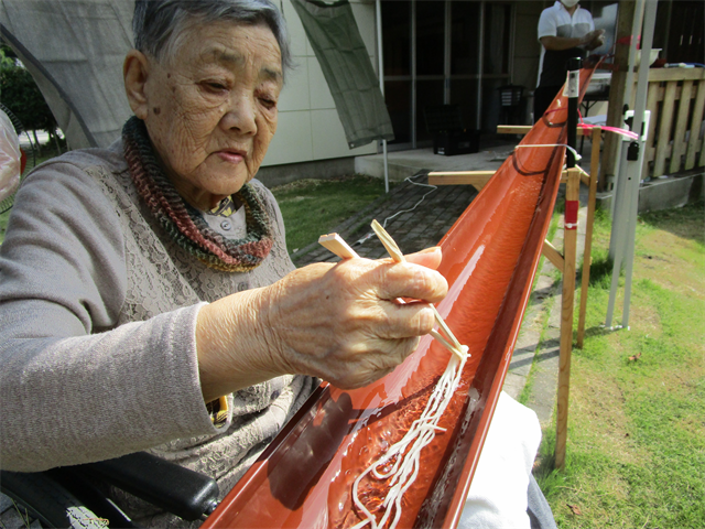 流しそうめん
