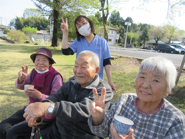 お花見喫茶