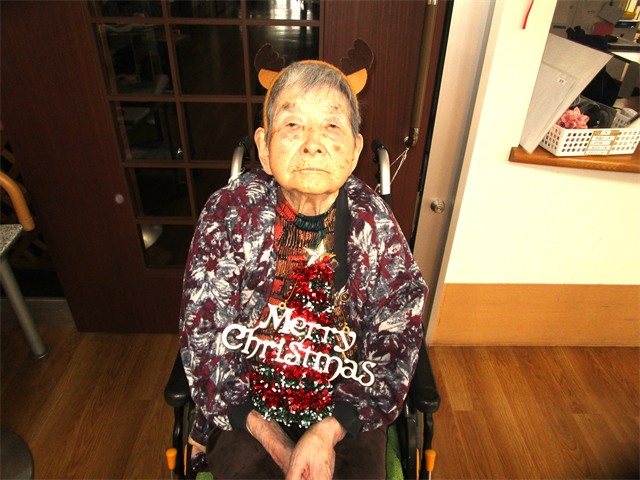 クリスマス飾りと