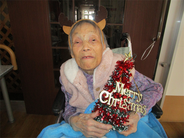クリスマス飾りと