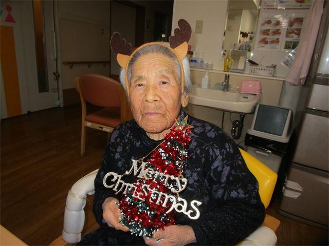 クリスマス飾りと