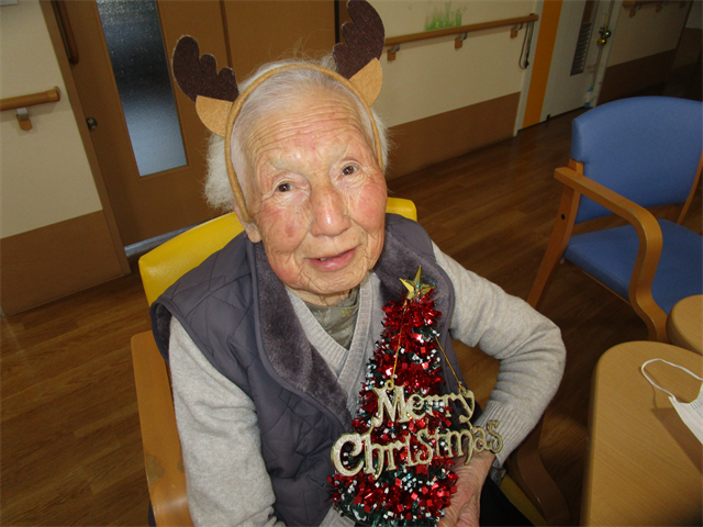 クリスマス飾りと