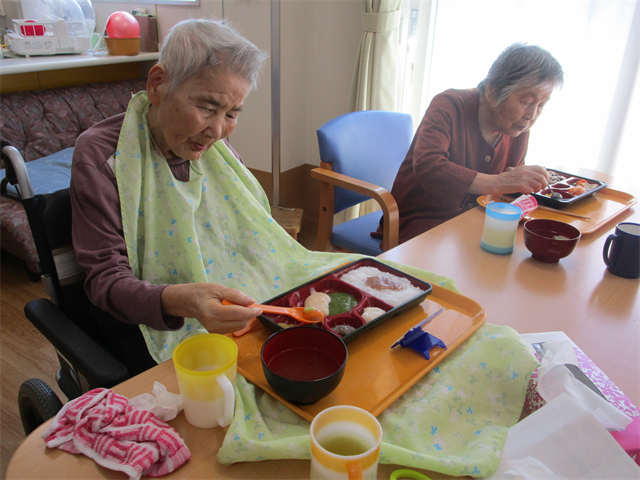 敬老の日のお食事