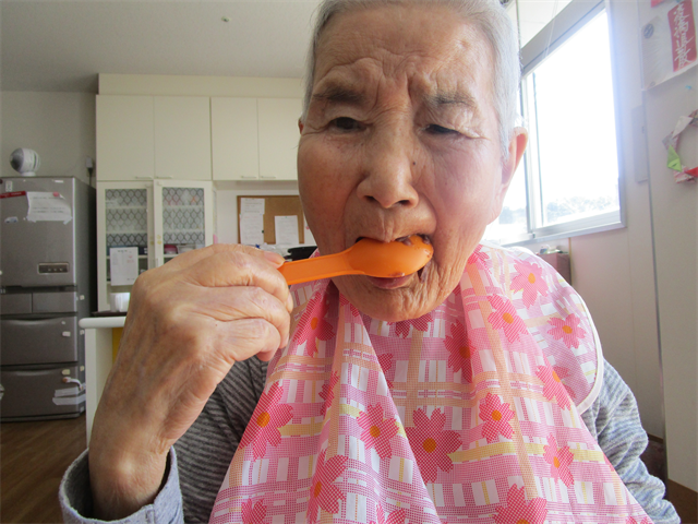 お昼におはぎが