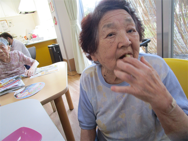 フライドポテトを食す