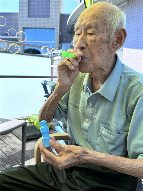 金魚すくい＆シャボン玉