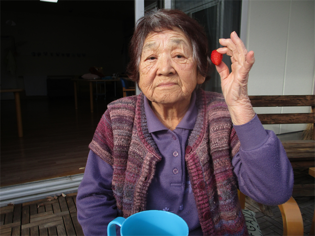 お外でお茶会