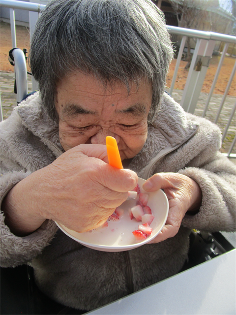 お外でお茶会
