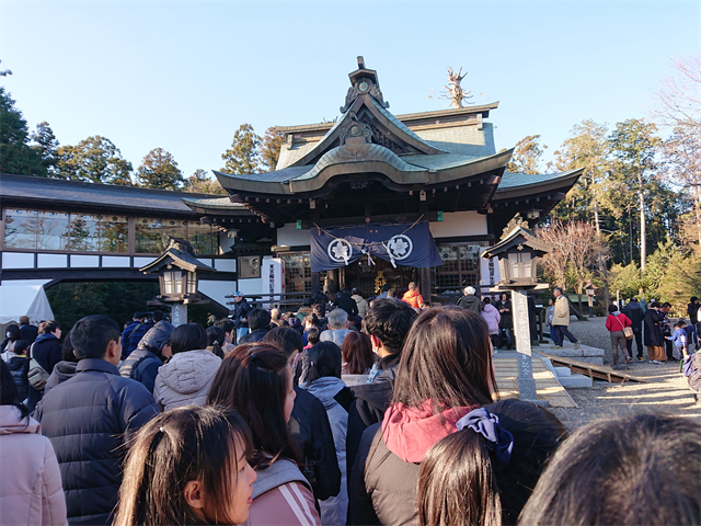 静神社初詣