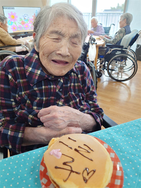 ホットケーキ作り