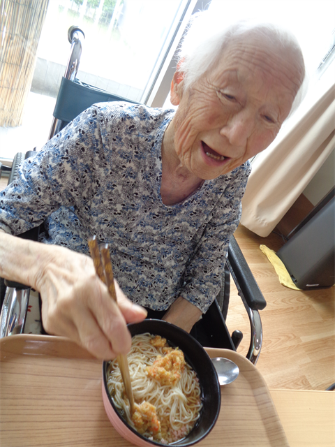 かき揚げ素麺