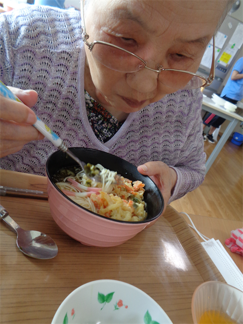かき揚げ素麺
