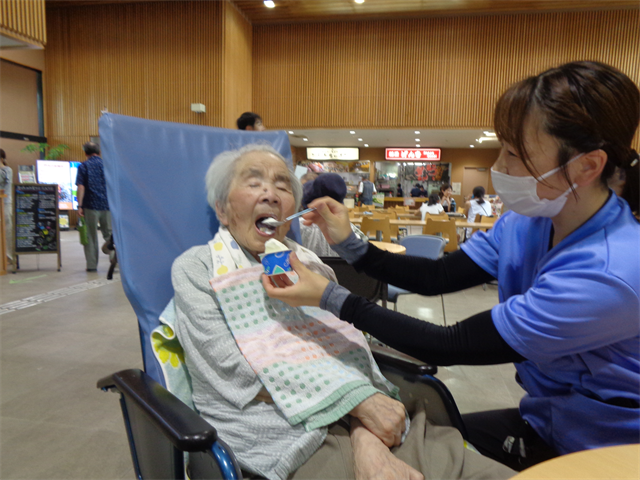 かわプラザへ外出