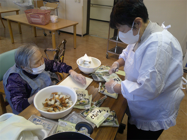 おでん作り
