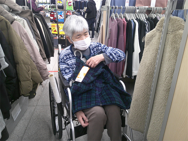 買い物外出
