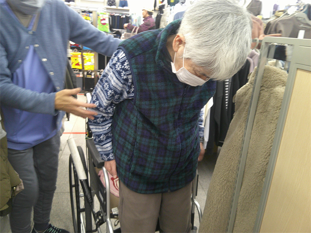 買い物外出