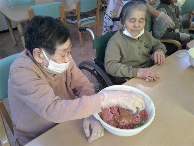 手作り餃子パーティ