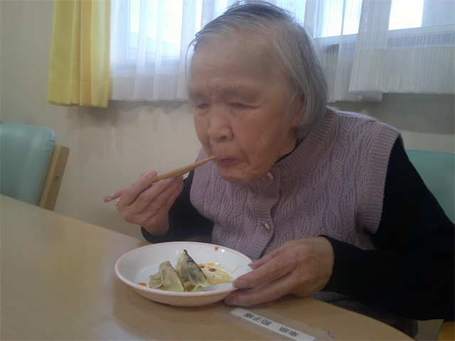 手作り餃子パーティ