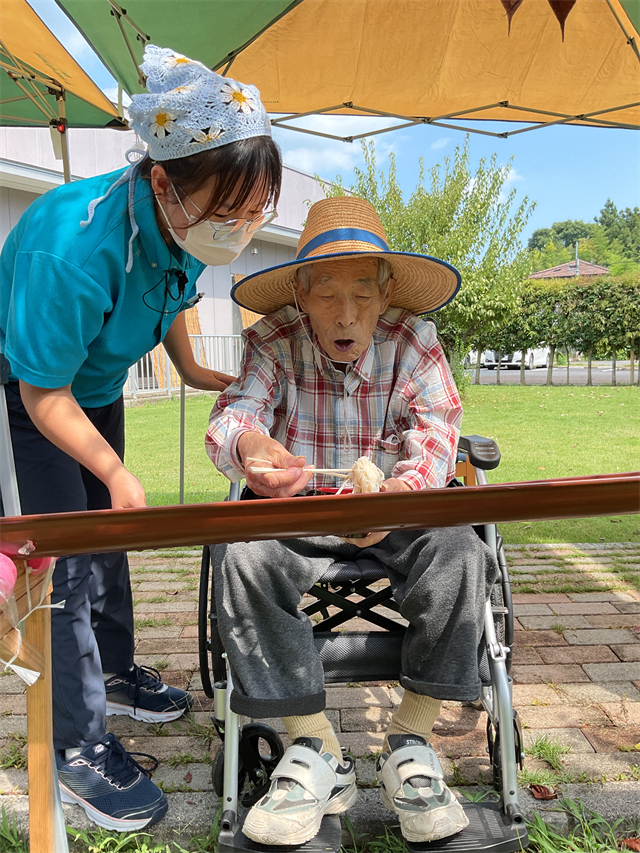 流しそうめん